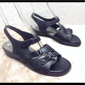 SAS 8.5 tripad comfort made USA black leather